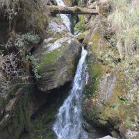 waterfall during Poonhill trek
